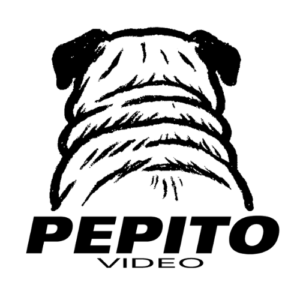 Logo Pepito Video Blanco Negro
